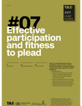 YJLC Legal Guide - Effective participation and fitness to plead